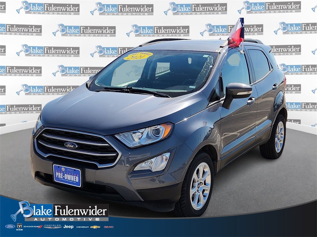 Used 2021 Ford EcoSport SE w/ SE Convenience Package