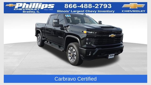 Certified 2024 Chevrolet Silverado 2500 Custom w/ Custom Value Package