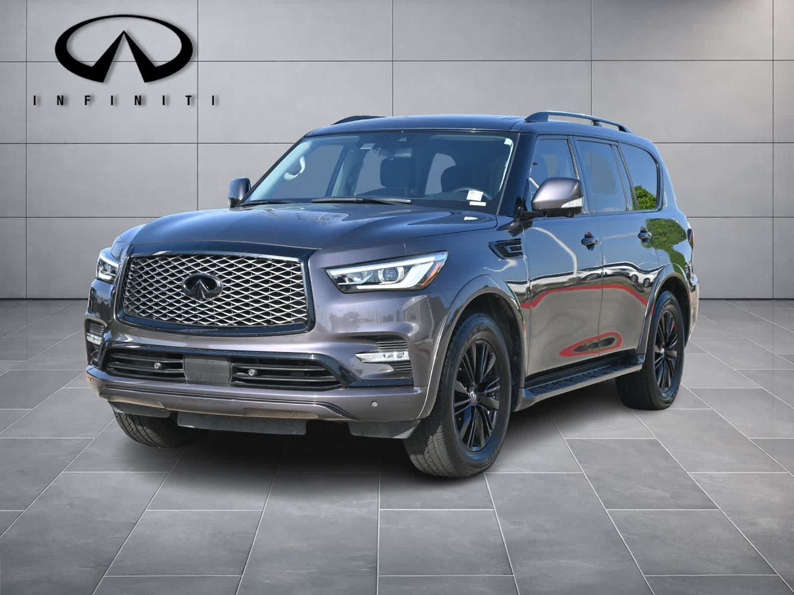 Used 2022 INFINITI QX80 Luxe w/ Cargo Package RWD image 1