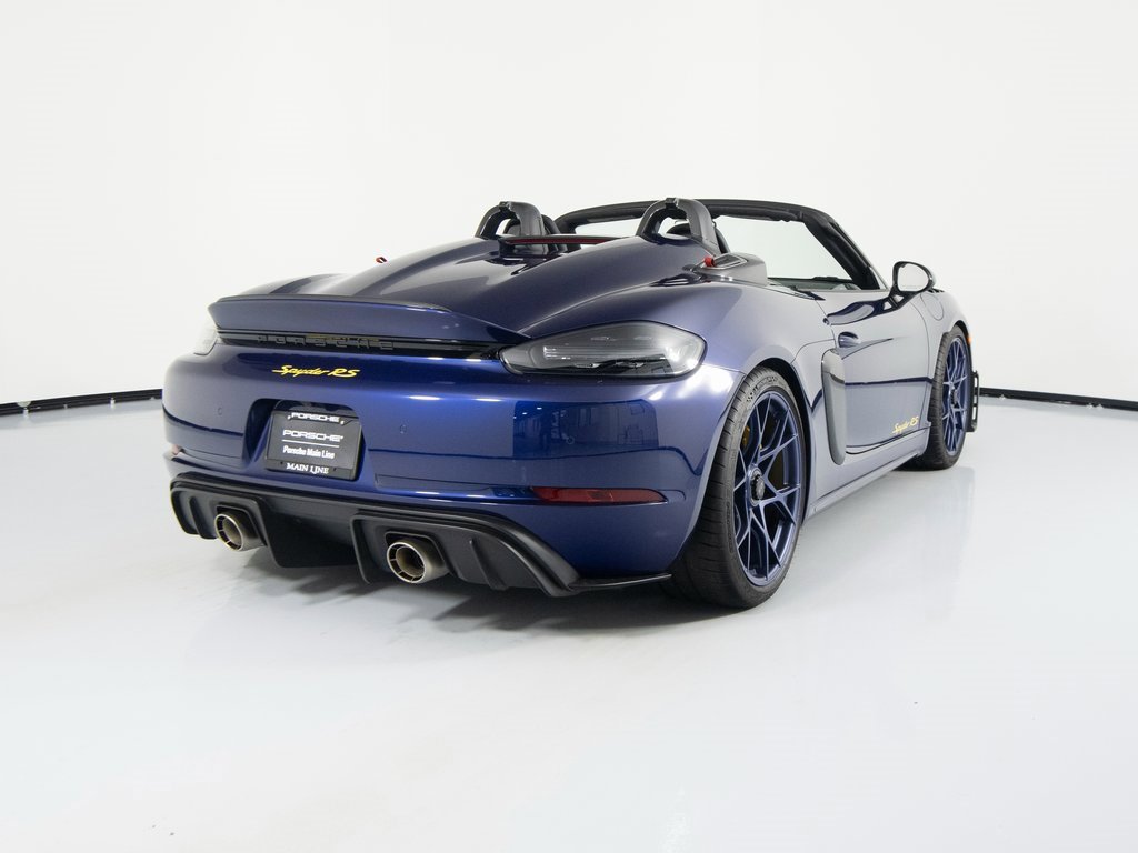 Certified 2025 Porsche 718 Boxster Spyder RS image 10