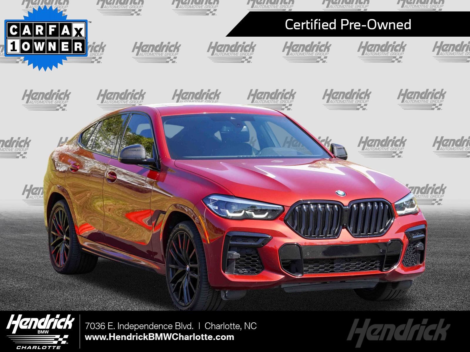 Certified 2023 BMW X6 xDrive40i w/ M Sport Package