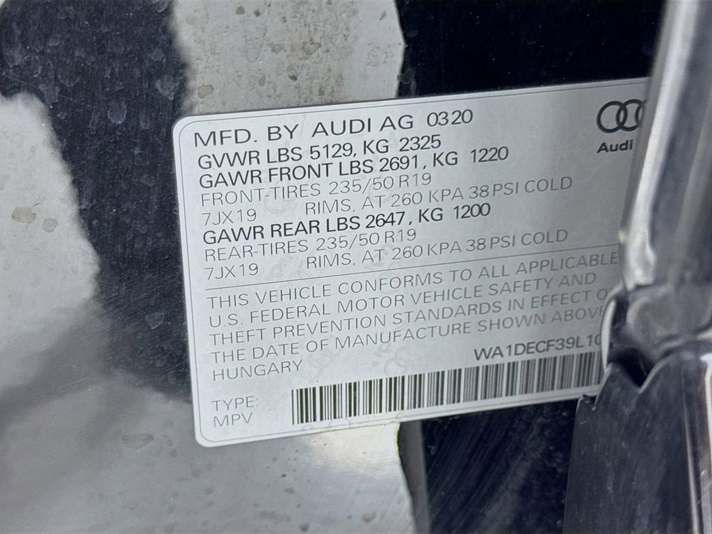 Used 2020 Audi Q3 2.0T Premium w/ Convenience Package AWD/4WD image 40