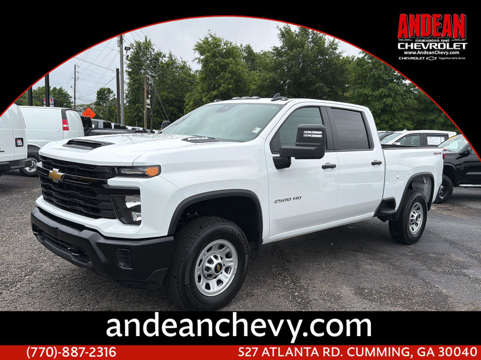 Certified 2025 Chevrolet Silverado 2500 W/T w/ WT Convenience Package AWD/4WD image 1