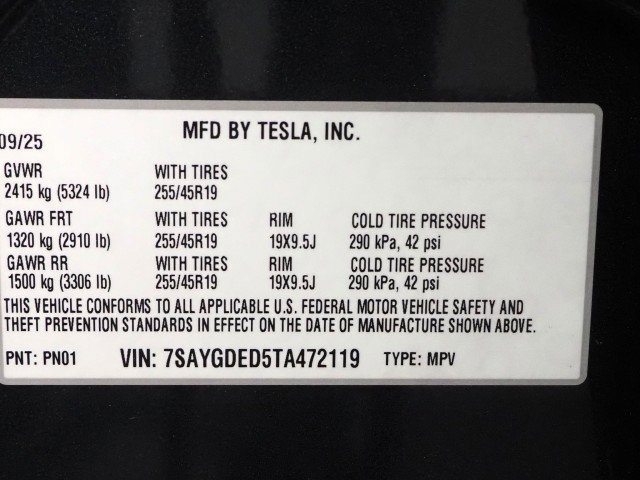Used 2026 Tesla Model Y Long Range RWD image 77