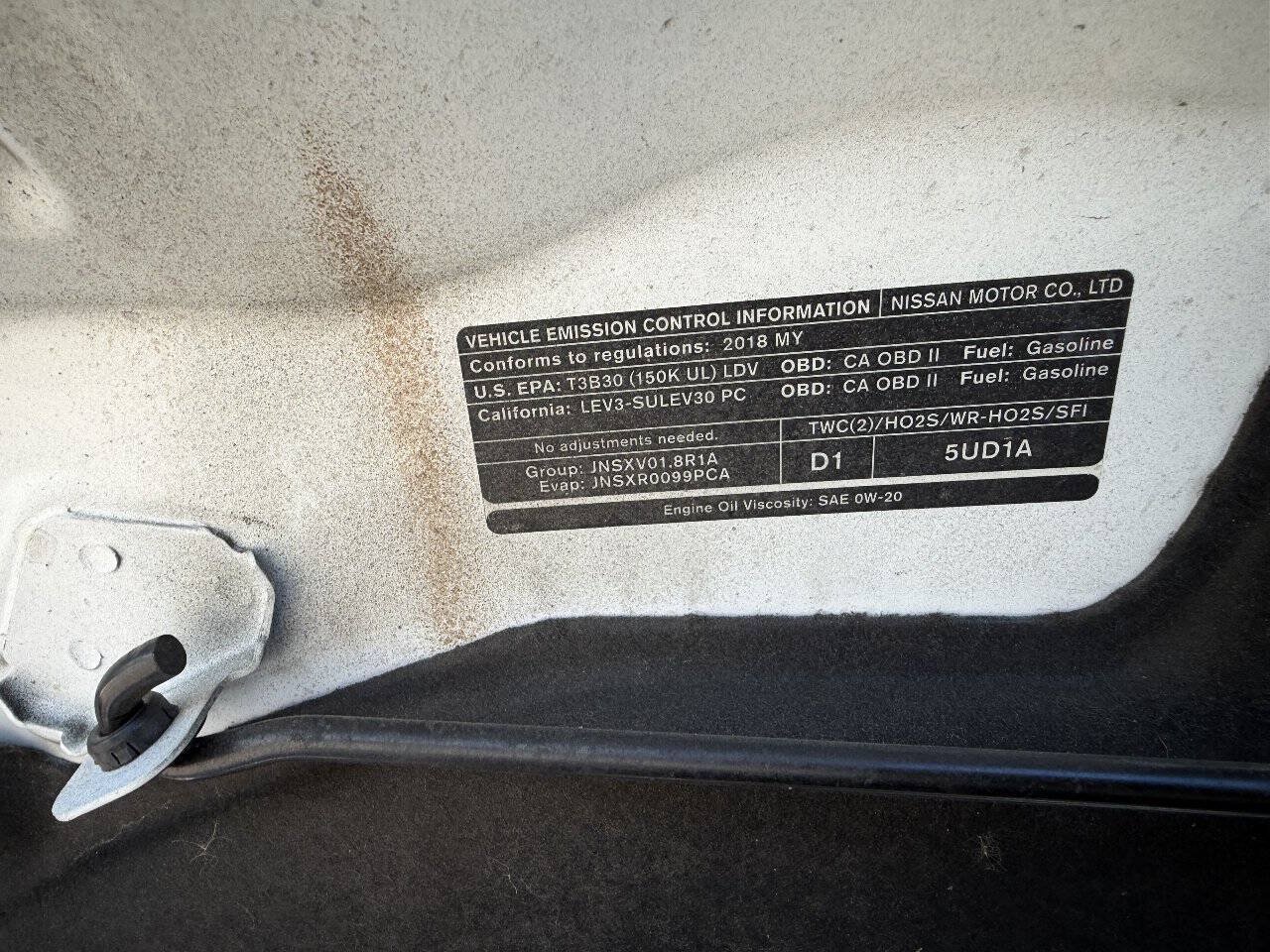 Used 2018 Nissan Sentra SV FWD image 12