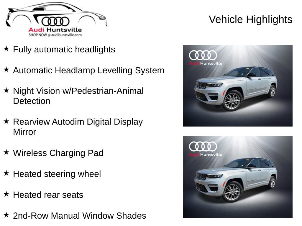 Used 2023 Jeep Grand Cherokee Summit w/ Adv Protech Group IV image 16