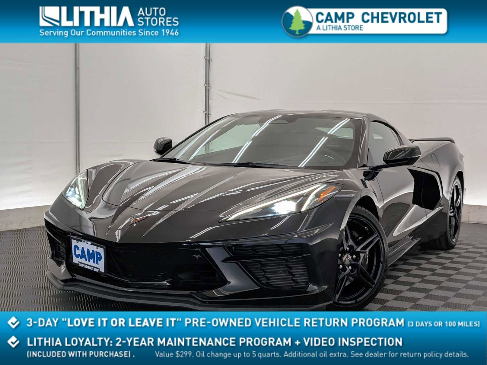 Used 2024 Chevrolet Corvette Stingray Preferred Cpe w/ 2LT
