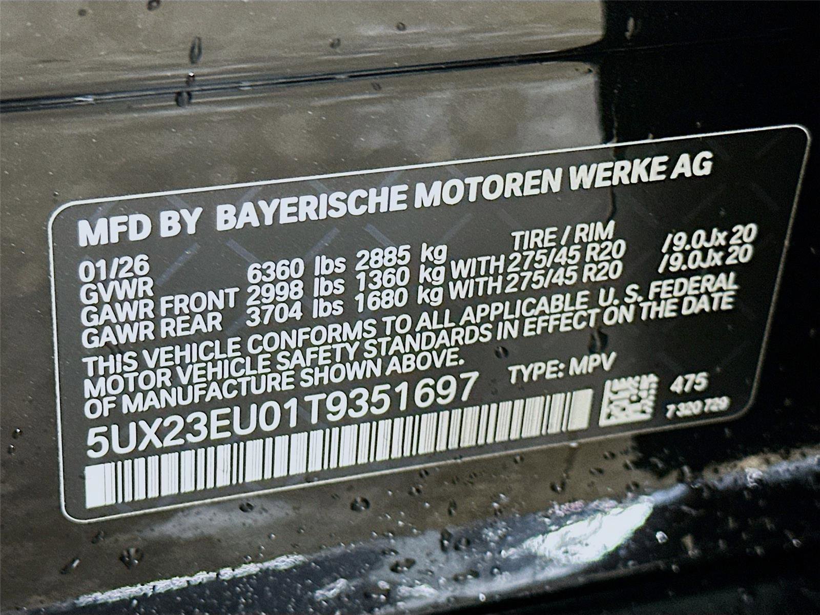 New 2026 BMW X5 xDrive40i w/ M Sport Package image 34