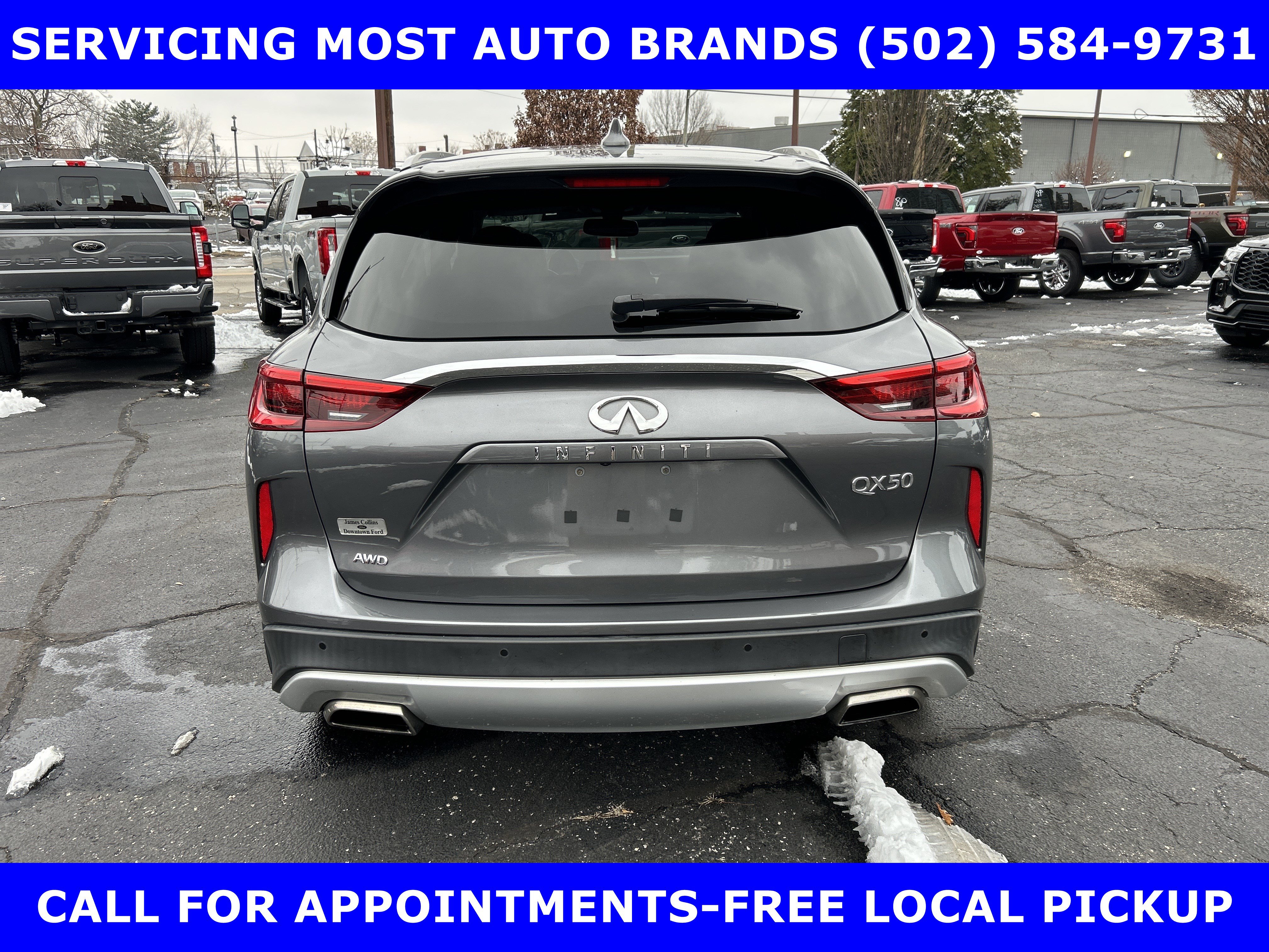 Used 2021 INFINITI QX50 Sensory image 9