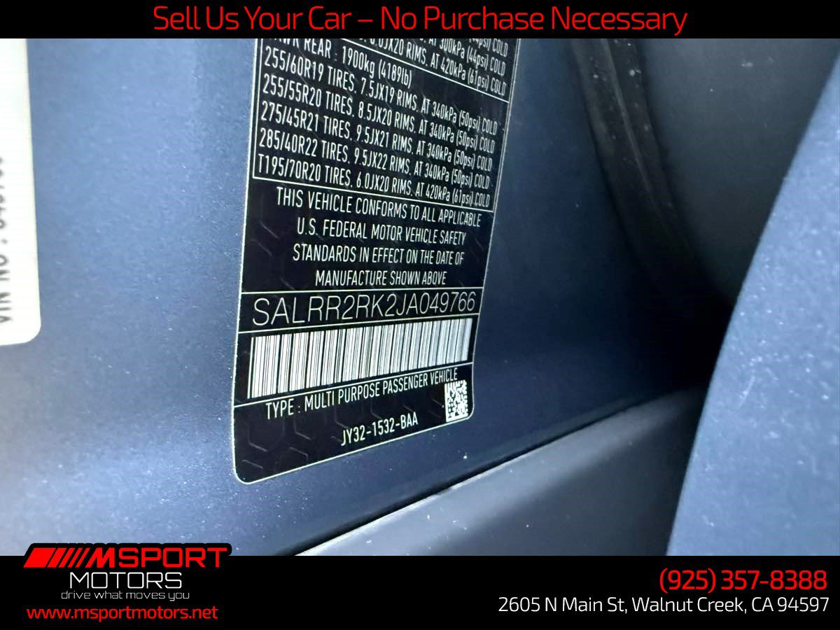 Used 2018 Land Rover Discovery HSE AWD/4WD image 29