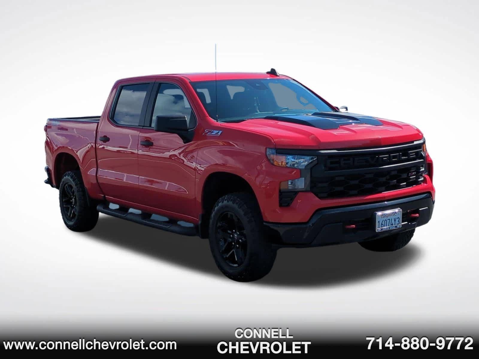 Used 2022 Chevrolet Silverado 1500 Custom Trail Boss AWD/4WD image 3