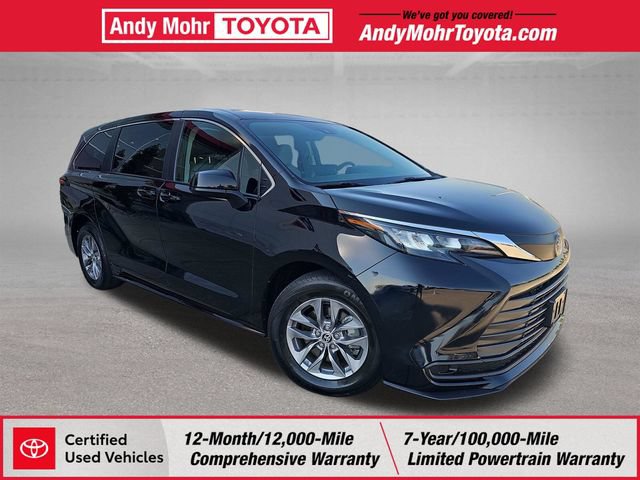 Certified 2024 Toyota Sienna LE FWD 360° Tour