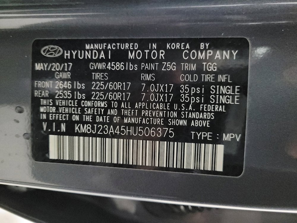 Used 2017 Hyundai Tucson SE image 33