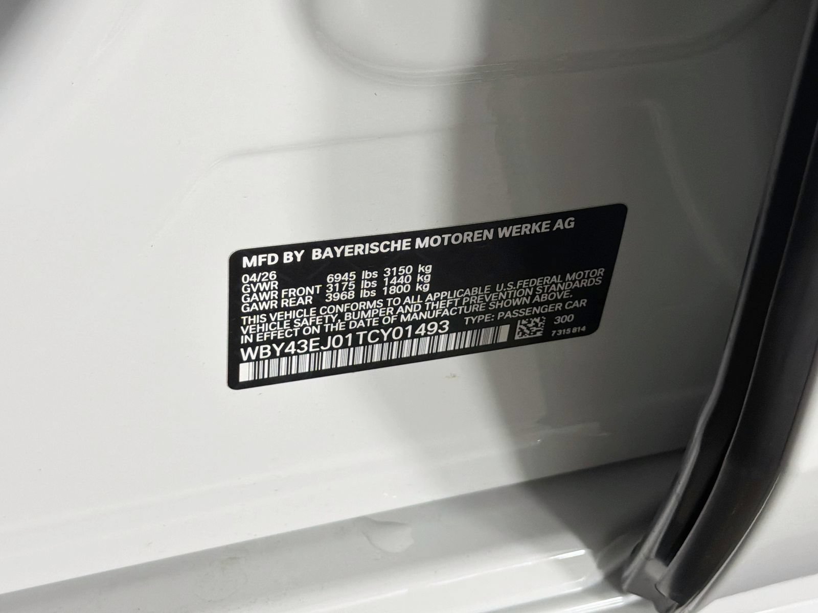 New 2026 BMW i7 eDrive50 w/ M Sport Package RWD image 34