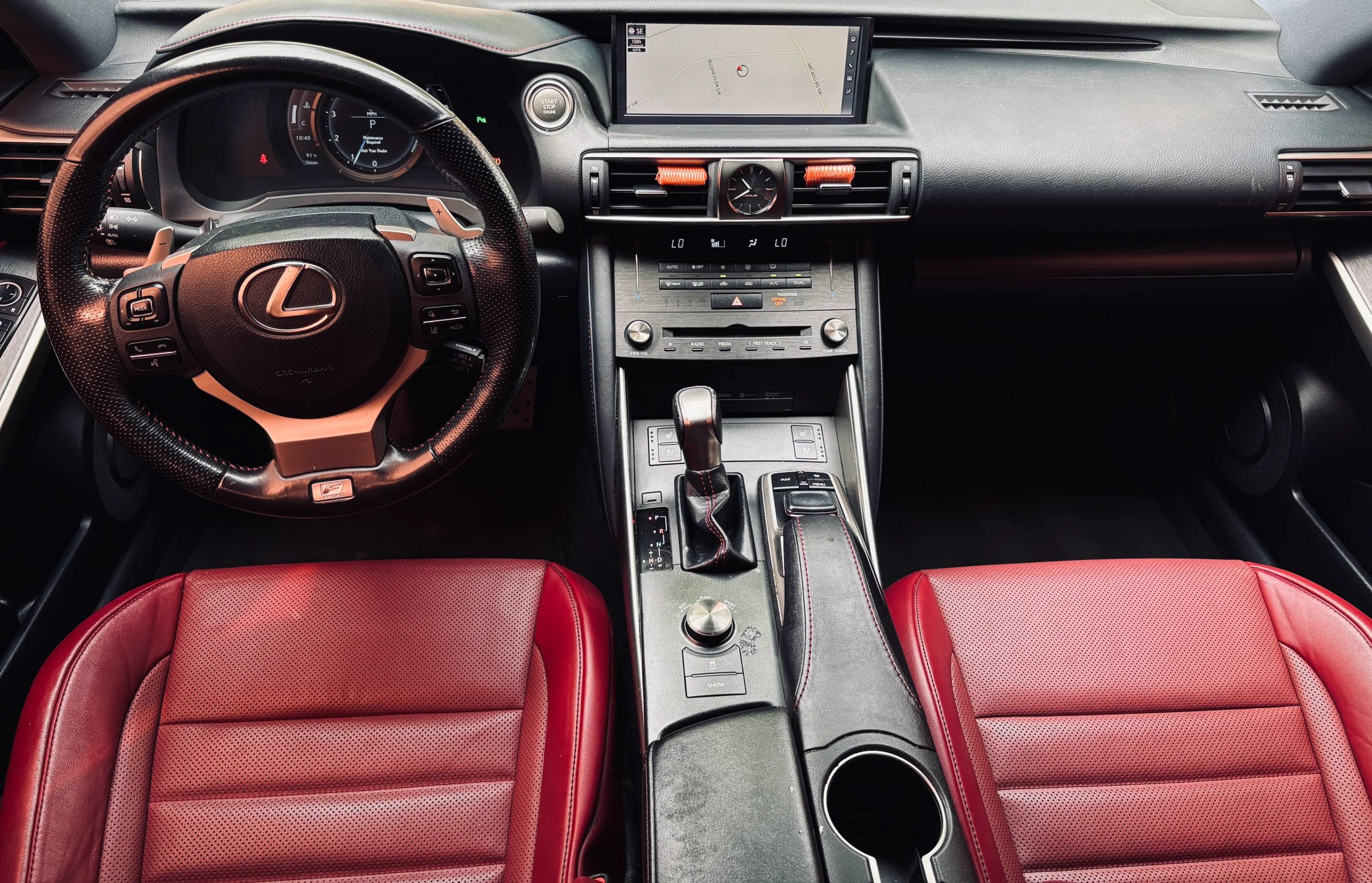 Used 2019 Lexus IS 300 F Sport w/ F Sport Package RWD image 10