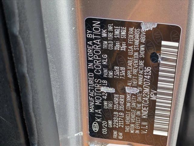 Used 2021 Kia Seltos SX w/ SX Sunroof Package image 15