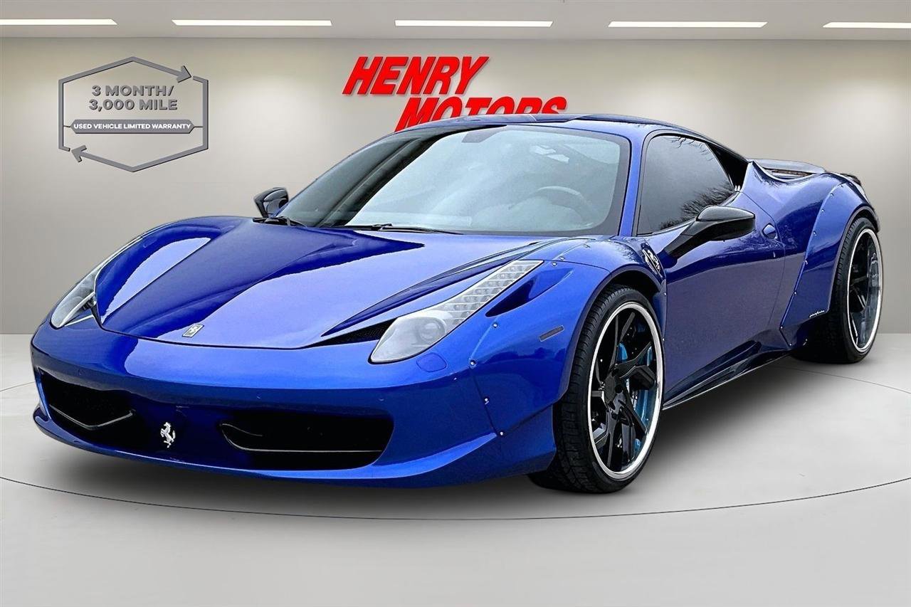 Used 2015 Ferrari 458 Italia Coupe RWD image 3
