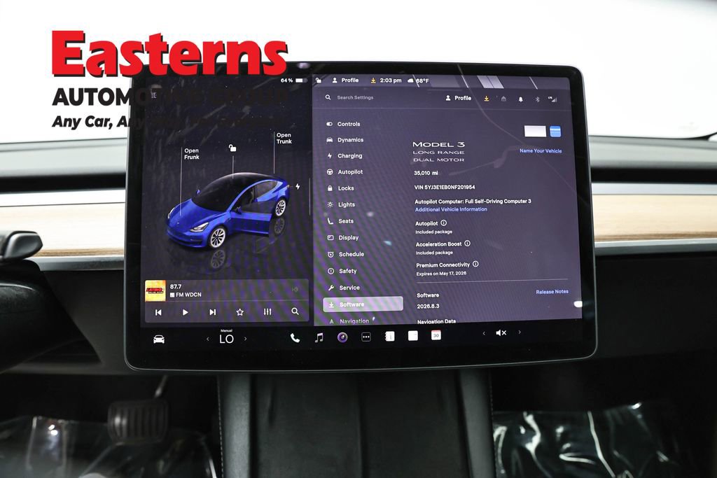 Used 2022 Tesla Model 3 Long Range AWD/4WD image 12