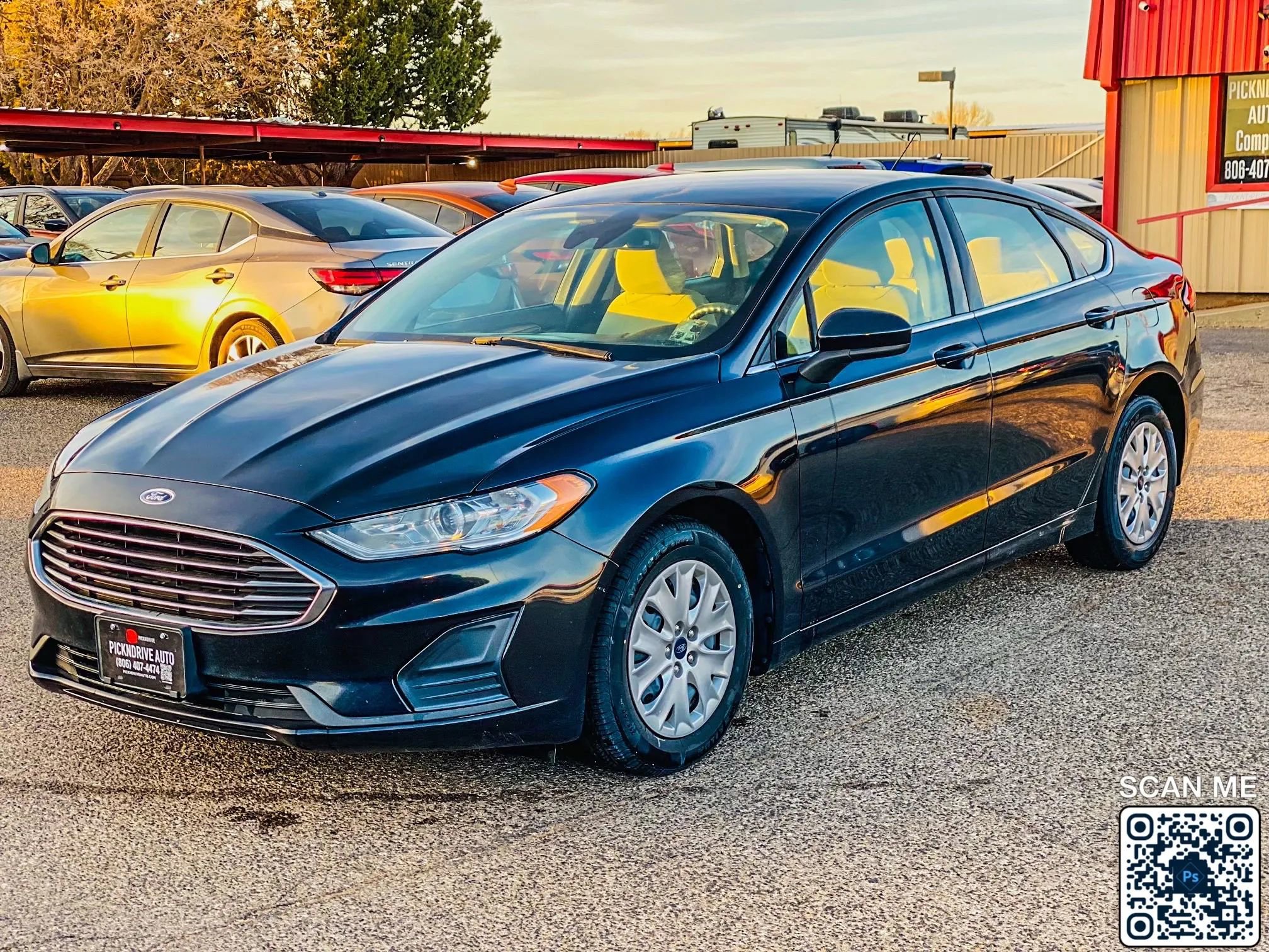 Used 2019 Ford Fusion S FWD image 4