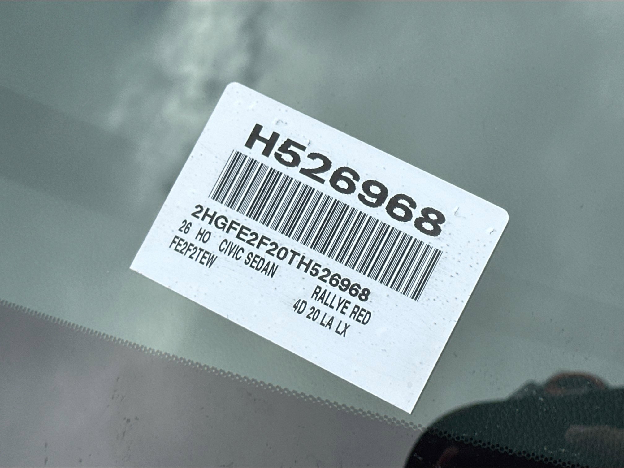 New 2026 Honda Civic LX image 24