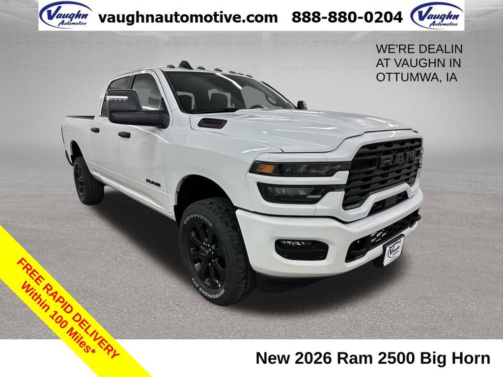 New 2026 RAM 2500 Big Horn AWD/4WD 360° Tour
