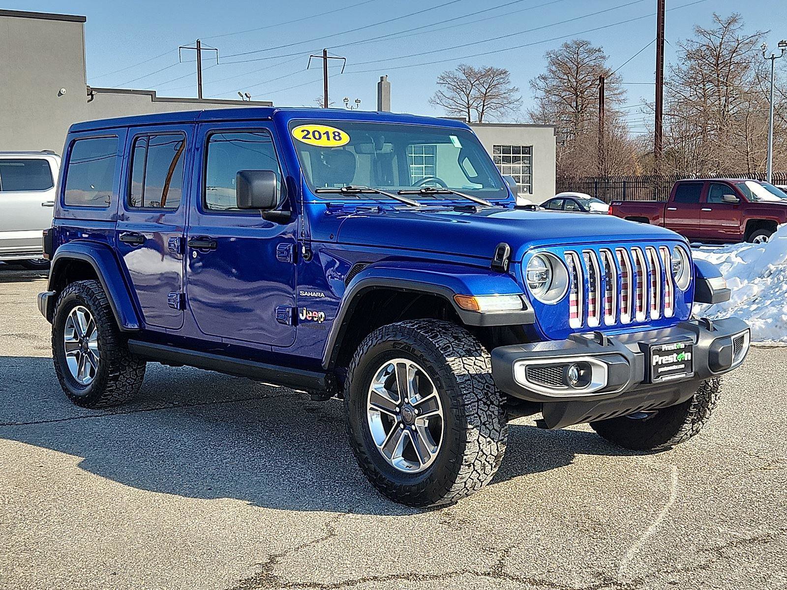 Used 2018 Jeep Wrangler Unlimited Sahara image 3
