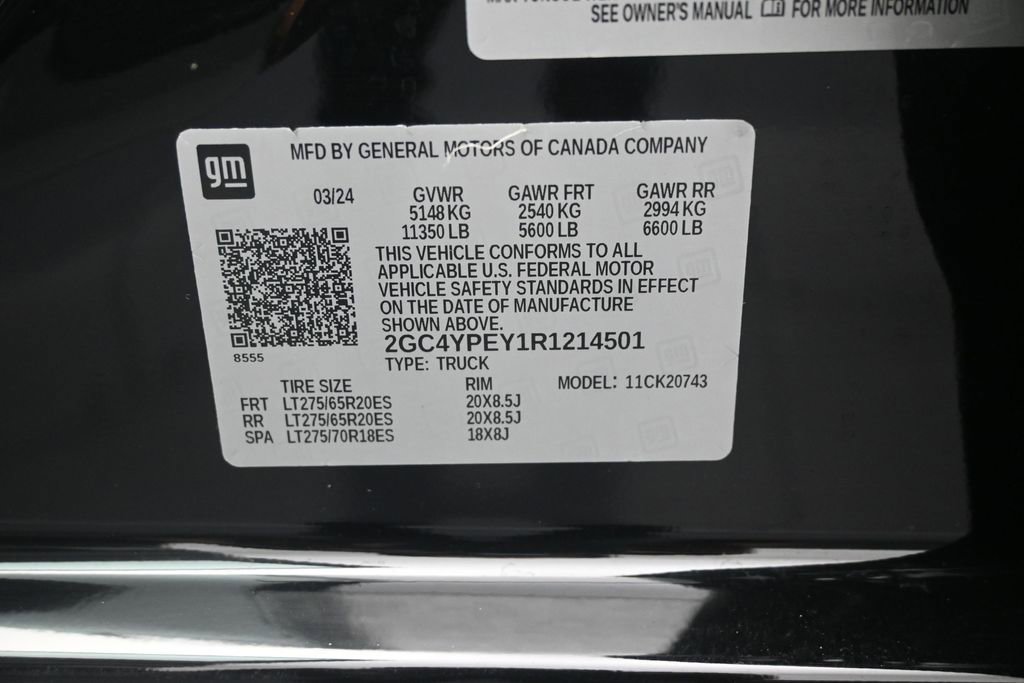 Used 2024 Chevrolet Silverado 2500 LTZ w/ LTZ Plus Package AWD/4WD image 11