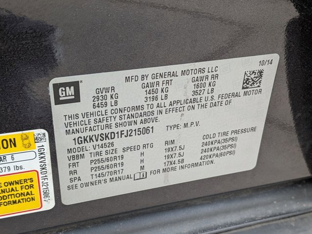 Used 2015 GMC Acadia SLT image 17
