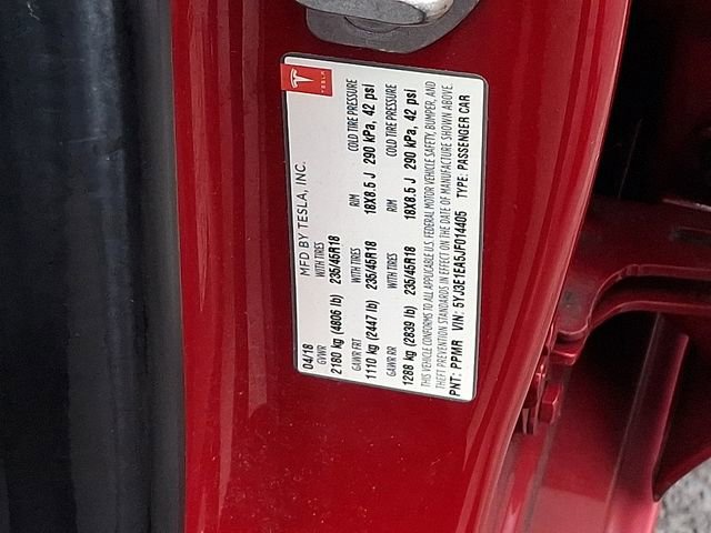 Used 2018 Tesla Model 3 Long Range image 34