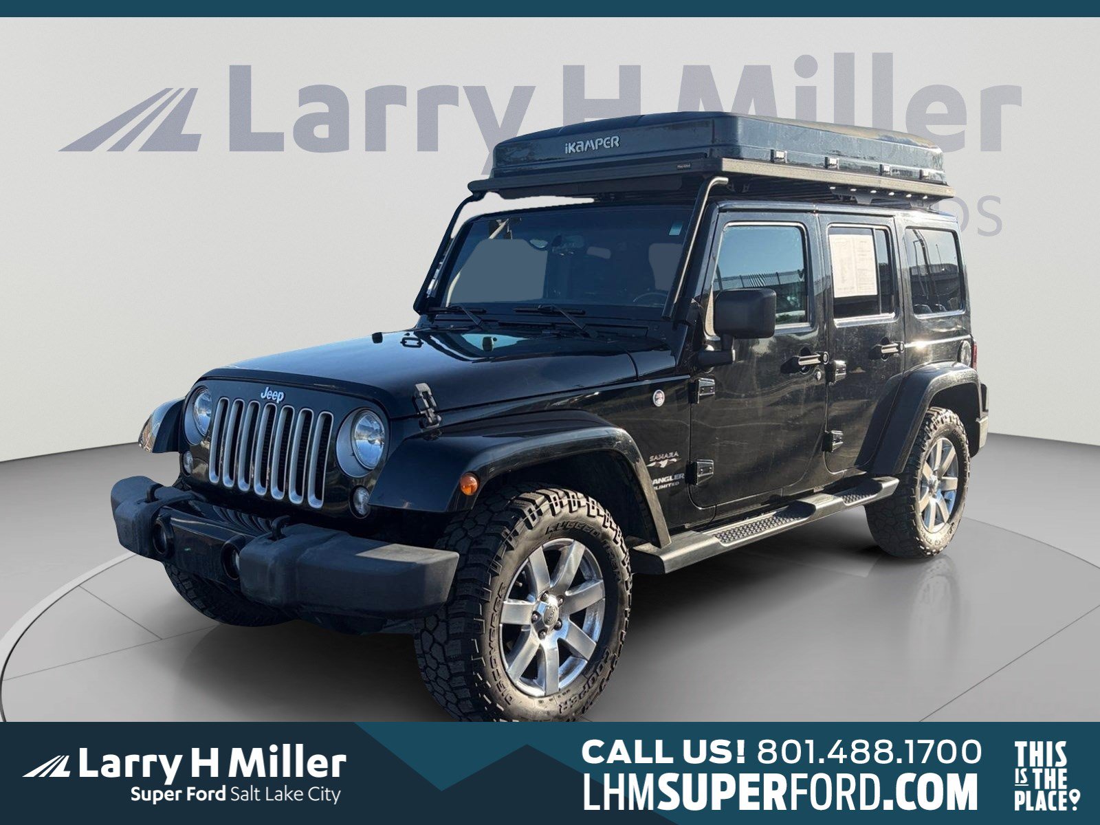 Used 2016 Jeep Wrangler Unlimited Sahara w/ Connectivity Group AWD/4WD image 1