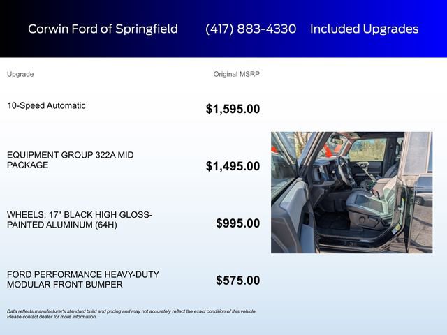 Used 2022 Ford Bronco Black Diamond image 6