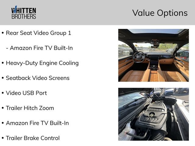 Used 2025 Jeep Grand Wagoneer L Series III w/ Rear Seat Video Group 1 AWD/4WD image 13