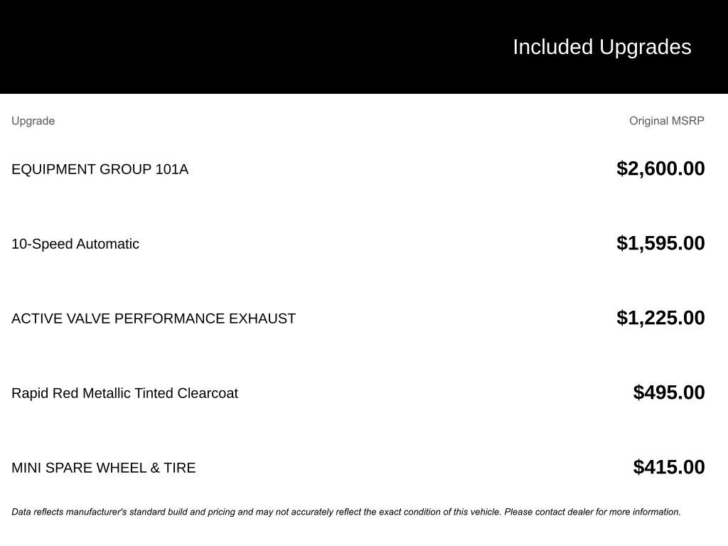 Used 2022 Ford Mustang EcoBoost w/ Equipment Group 101A image 6