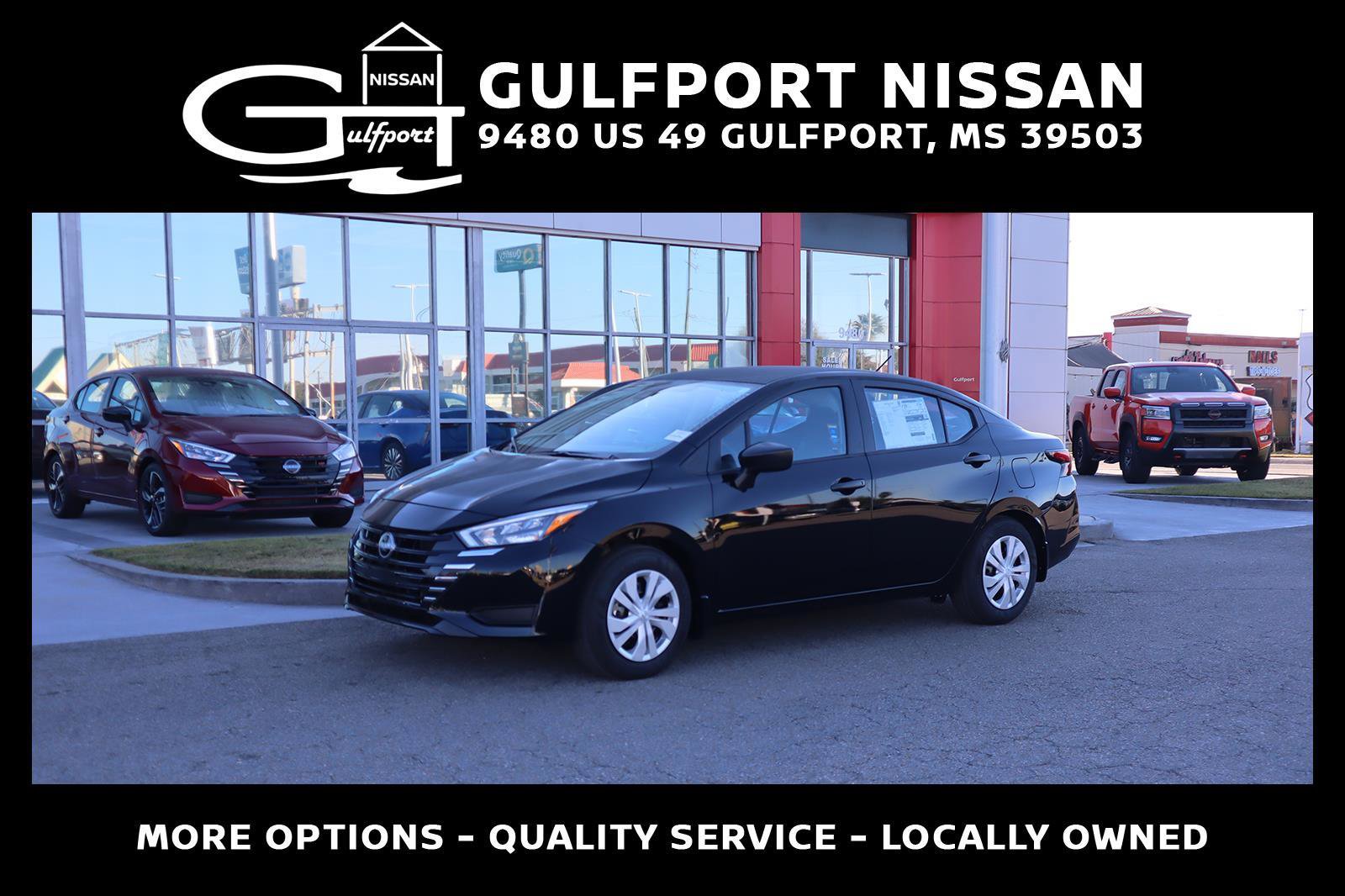 Used 2025 Nissan Versa S w/ Trunk Package