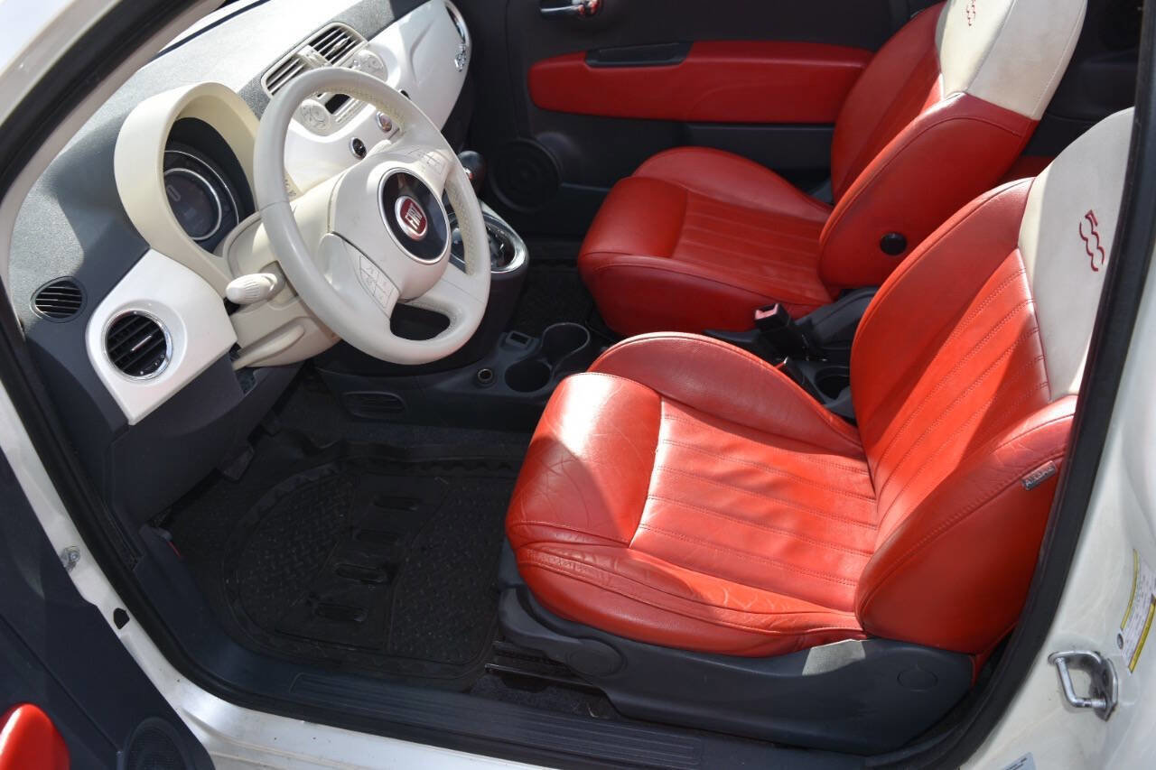 Used 2015 FIAT 500 Lounge w/ Luxury Leather Package image 30