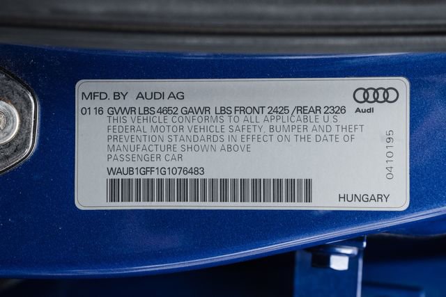 Used 2016 Audi S3 Premium Plus image 79