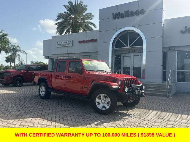Certified 2020 Jeep Gladiator Sport w/ Quick Order Package 24S