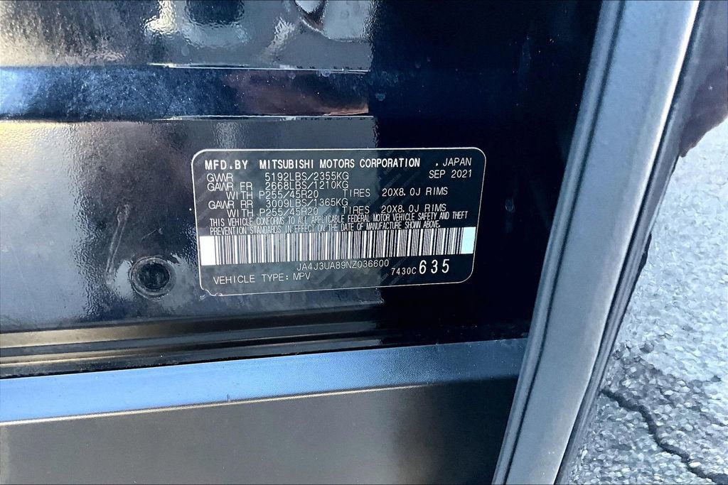Used 2022 Mitsubishi Outlander SE image 37