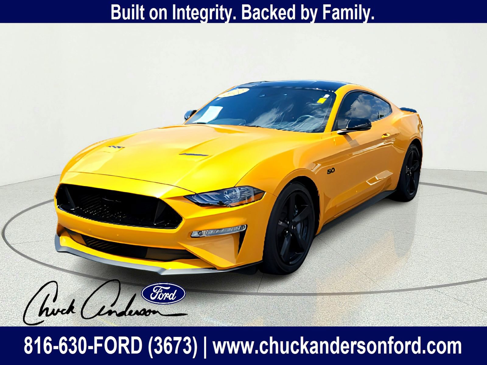 Used 2022 Ford Mustang GT Premium w/ Equipment Group 401A RWD image 1