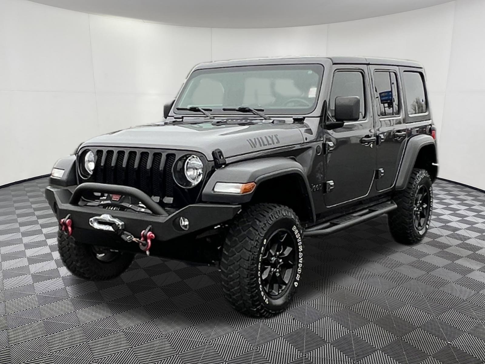 Used 2021 Jeep Wrangler Unlimited Sport AWD/4WD image 3