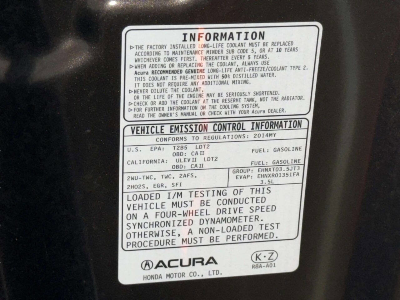 Used 2014 Acura RDX AWD w/ Technology Package image 9
