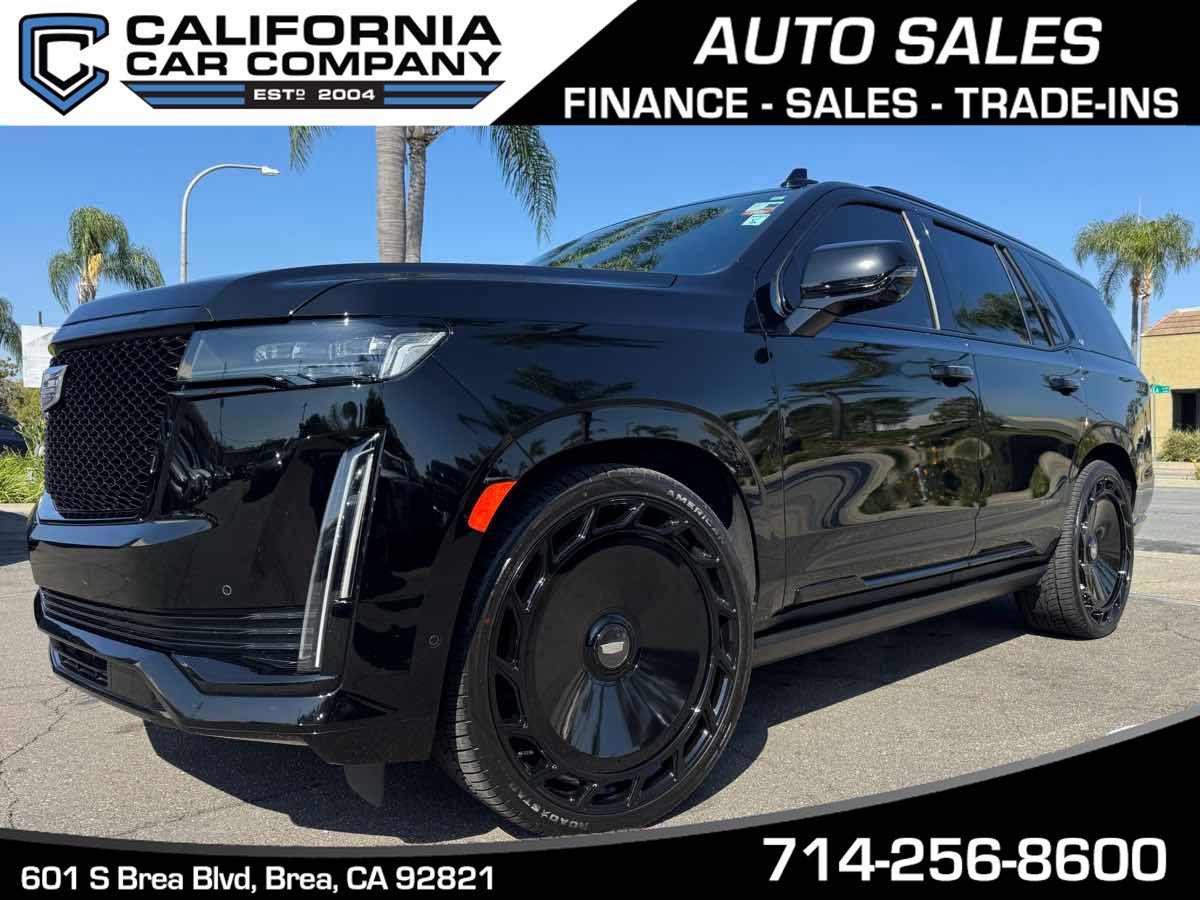 Used 2023 Cadillac Escalade Sport Platinum w/ LPO, ONYX Package AWD/4WD video 1