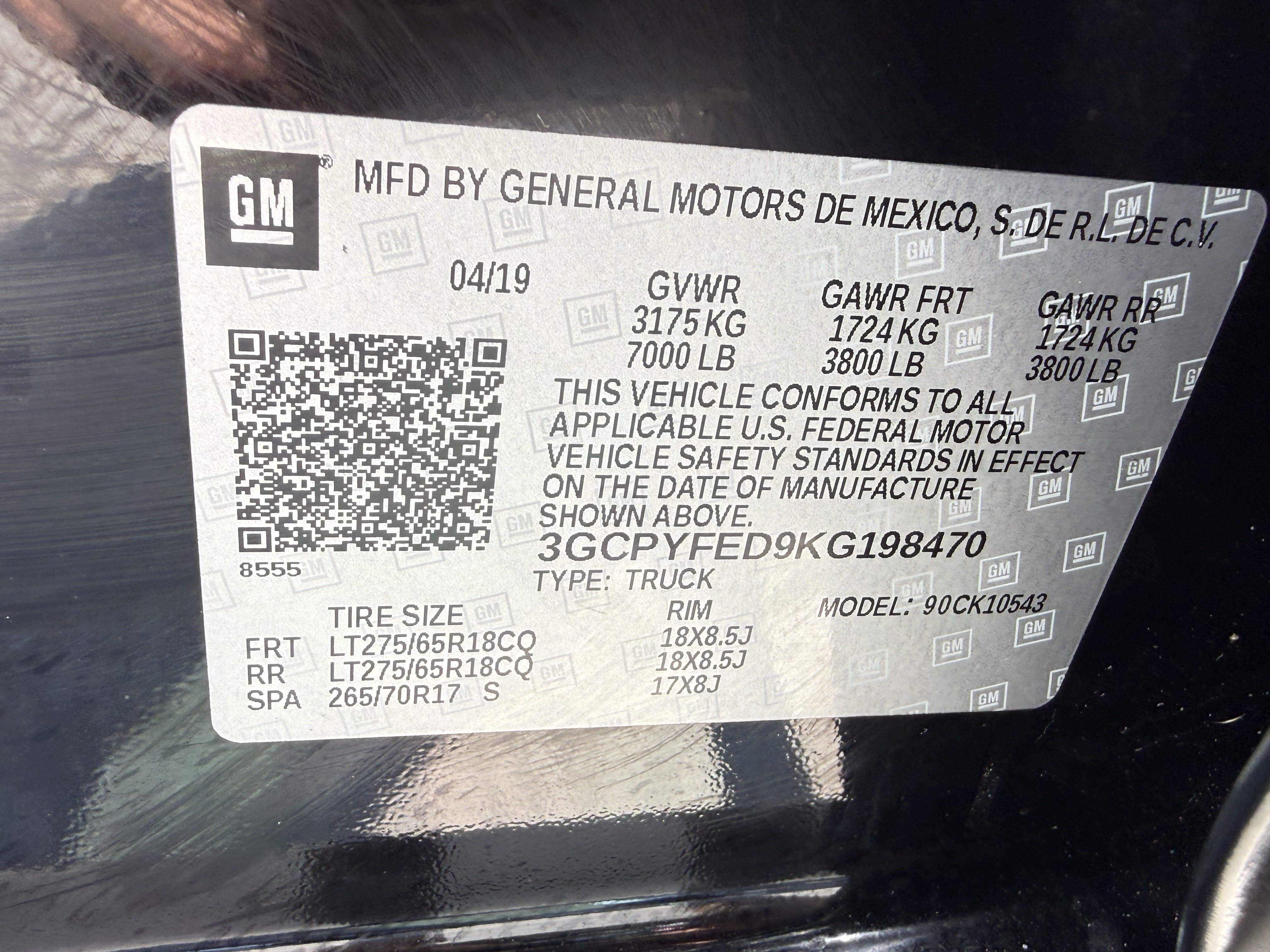 Used 2019 Chevrolet Silverado 1500 LT Trail Boss w/ Convenience Package AWD/4WD image 33