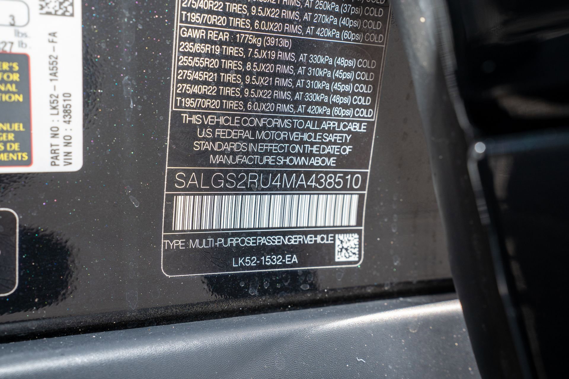 Used 2021 Land Rover Range Rover Westminster Edition image 38