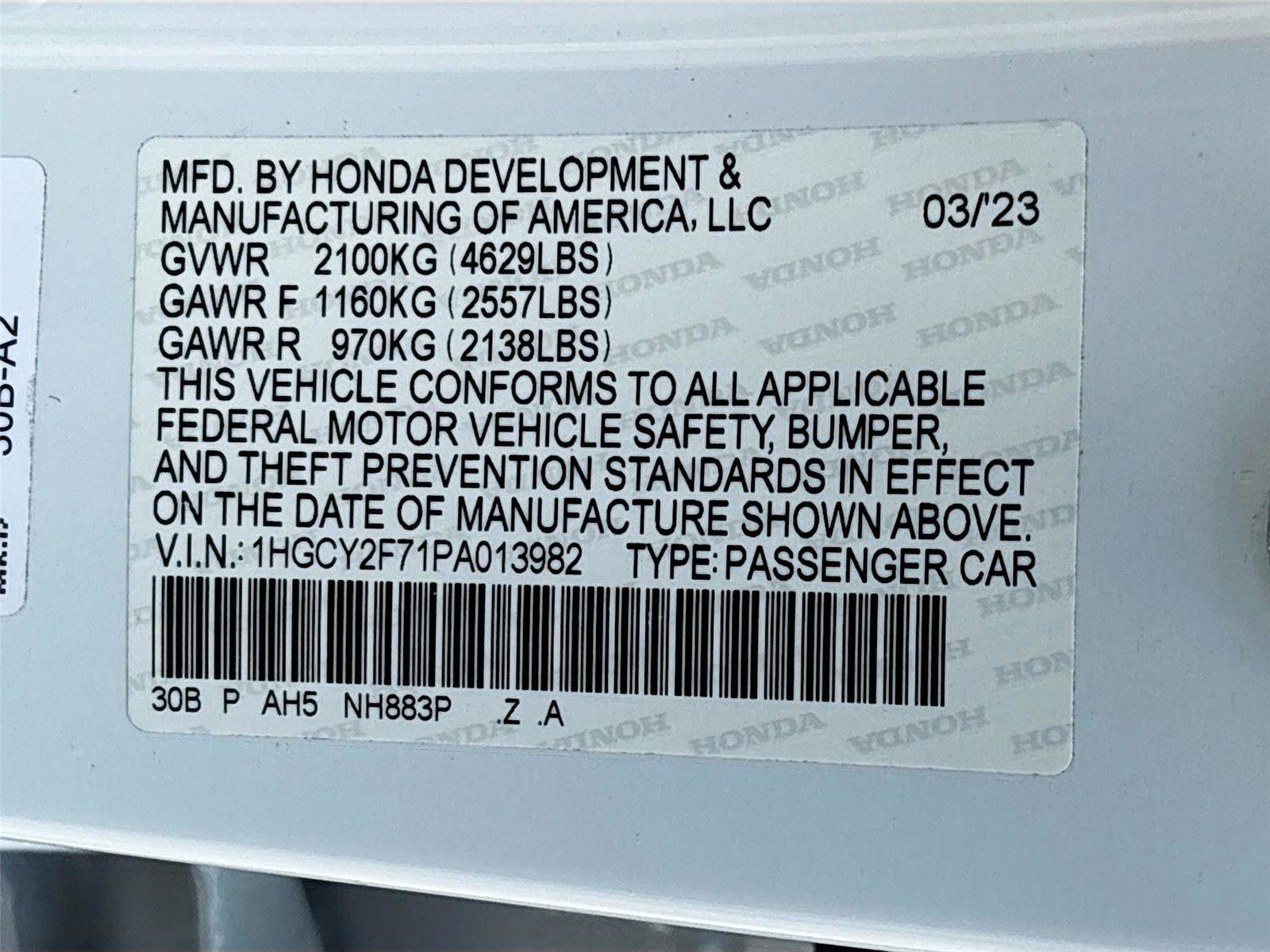 Used 2023 Honda Accord Sport image 35
