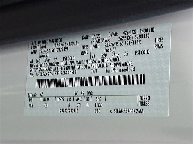 Used 2023 Ford Transit 350 XLT image 26