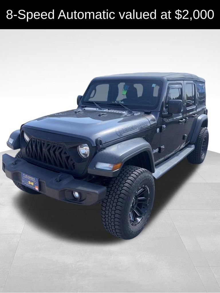 Used 2018 Jeep Wrangler Unlimited Sport S AWD/4WD image 3