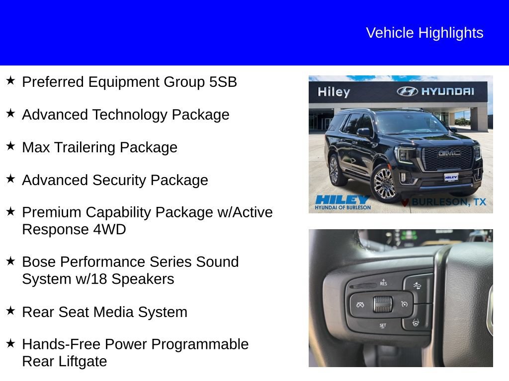 Used 2024 GMC Yukon Denali Ultimate AWD/4WD image 9