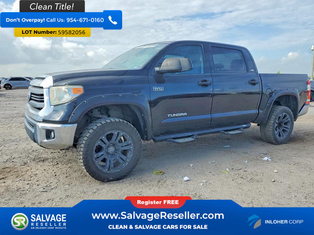 Used 2014 Toyota Tundra SR5 w/ SR5 Upgrade Package AWD/4WD image 1