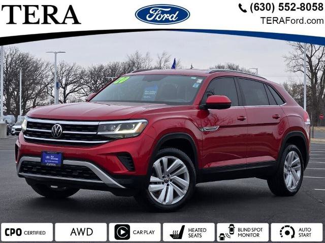 Used 2020 Volkswagen Atlas Cross Sport SE AWD/4WD image 1